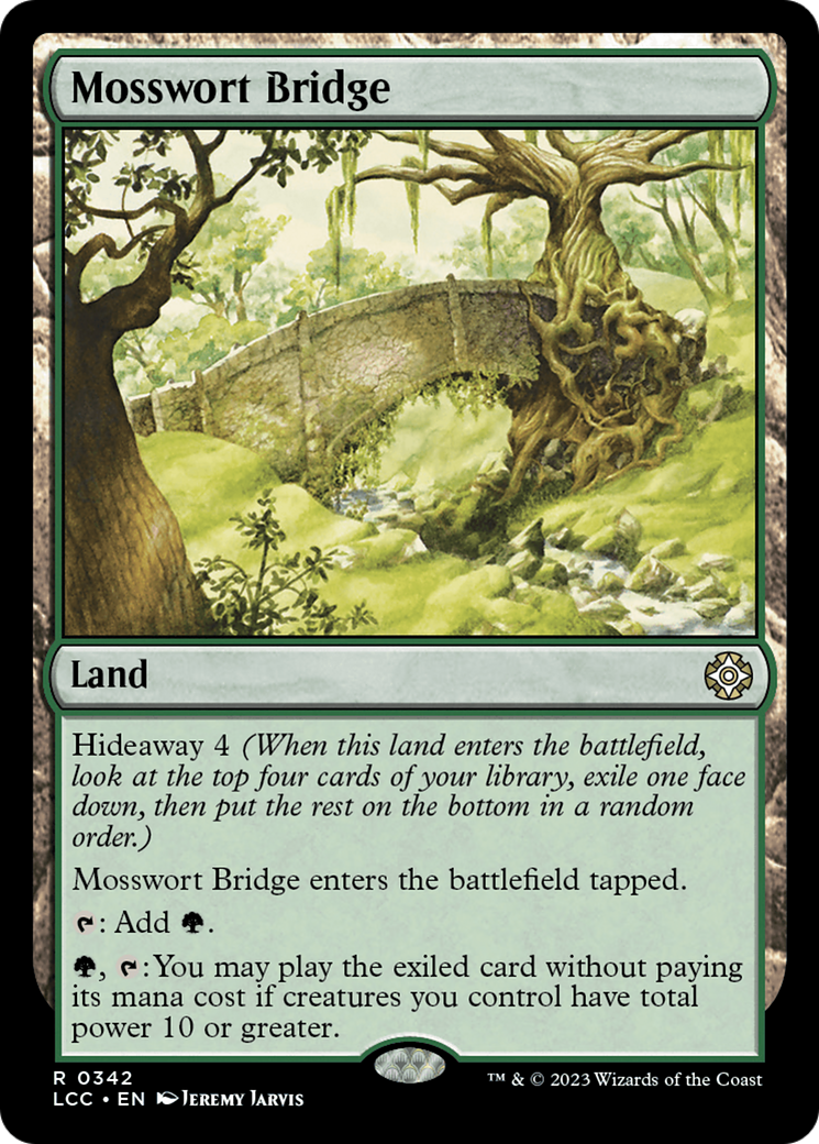 Mosswort Bridge [The Lost Caverns of Ixalan Commander] | Play N Trade Winnipeg