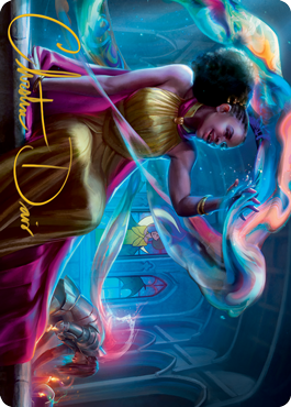 Radiant Epicure Art Card (Gold-Stamped Signature) [Modern Horizons 2 Art Series] | Play N Trade Winnipeg