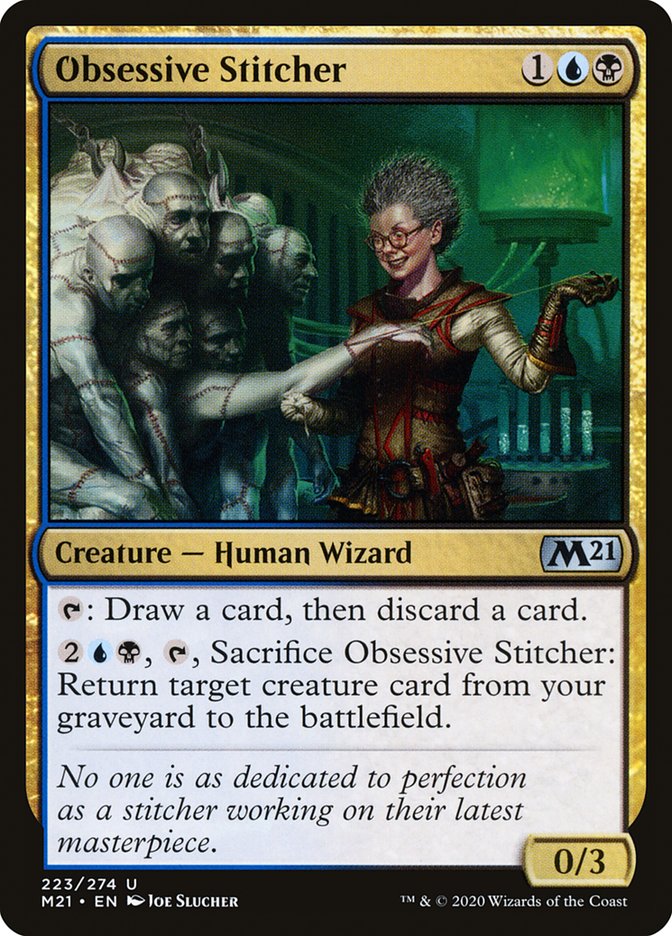 Obsessive Stitcher [Core Set 2021] | Play N Trade Winnipeg