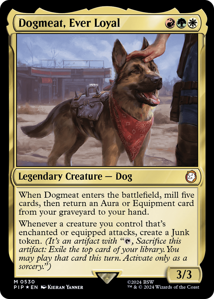 Dogmeat, Ever Loyal (Surge Foil) [Fallout] | Play N Trade Winnipeg