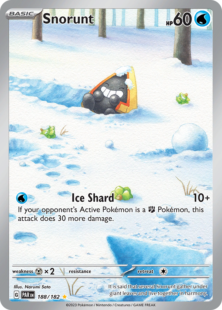 Snorunt (188/182) [Scarlet & Violet: Paradox Rift] | Play N Trade Winnipeg