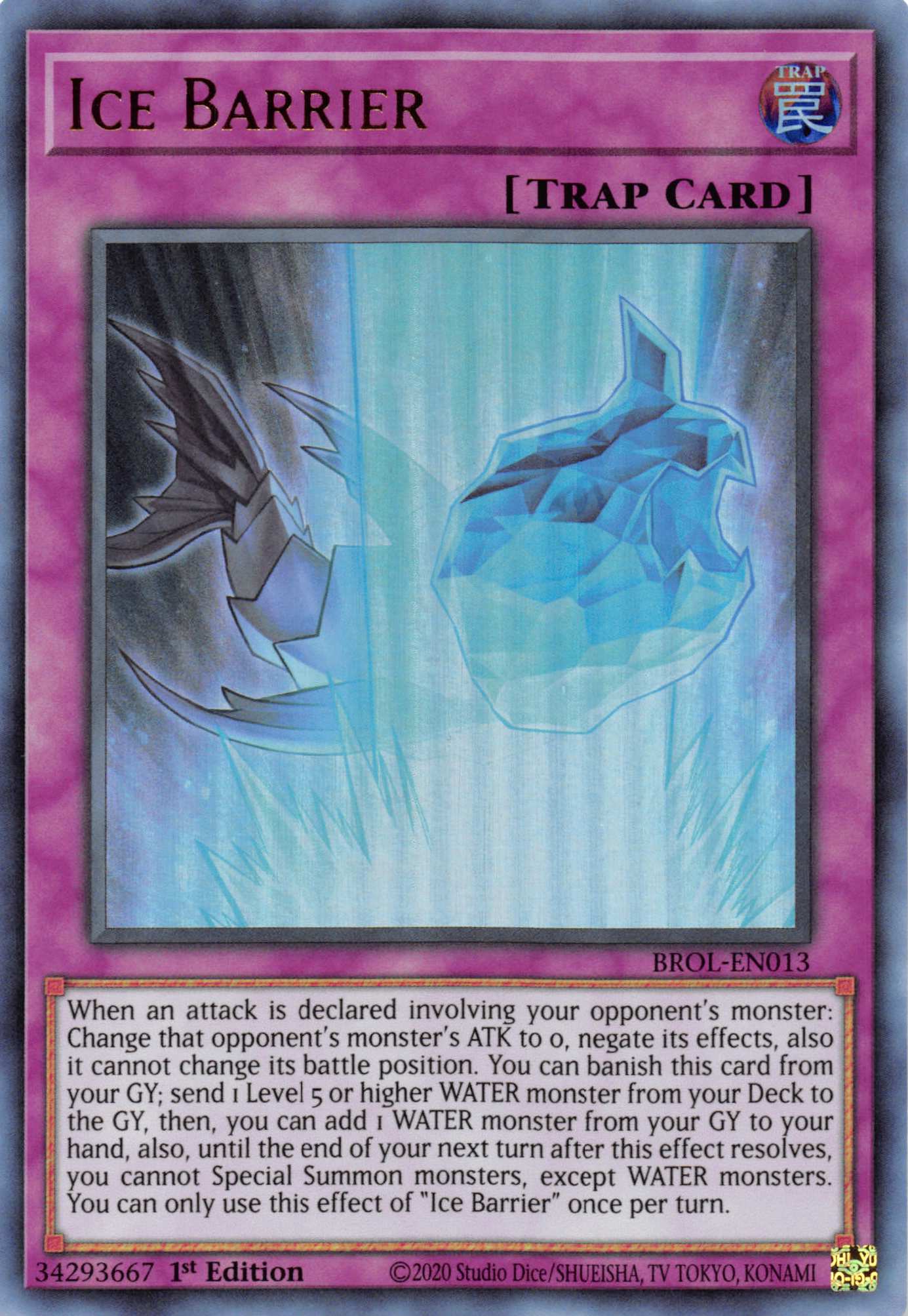 Ice Barrier [BROL-EN013] Ultra Rare | Play N Trade Winnipeg