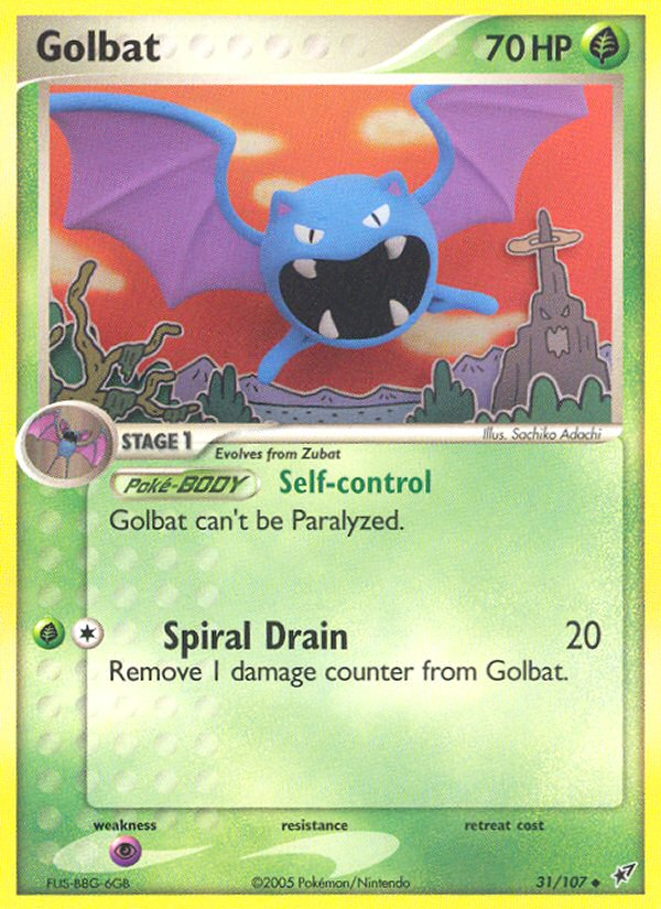 Golbat (31/107) [EX: Deoxys] | Play N Trade Winnipeg