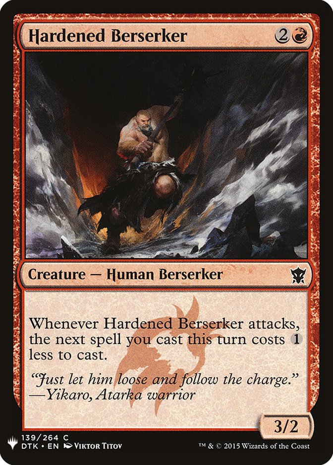 Hardened Berserker [Mystery Booster] | Play N Trade Winnipeg