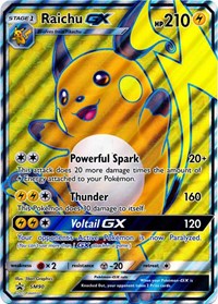 Raichu GX (SM90) (Jumbo Card) [Sun & Moon: Black Star Promos] | Play N Trade Winnipeg