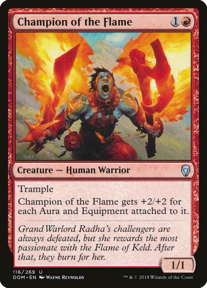 Champion of the Flame [Dominaria] | Play N Trade Winnipeg