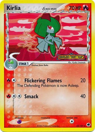 Kirlia (33/101) (Delta Species) (Stamped) [EX: Dragon Frontiers] | Play N Trade Winnipeg