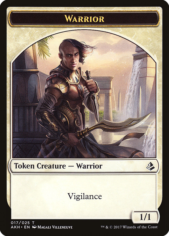 Warrior [Amonkhet Tokens] | Play N Trade Winnipeg