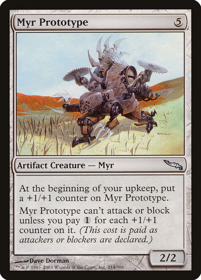 Myr Prototype [Mirrodin] | Play N Trade Winnipeg