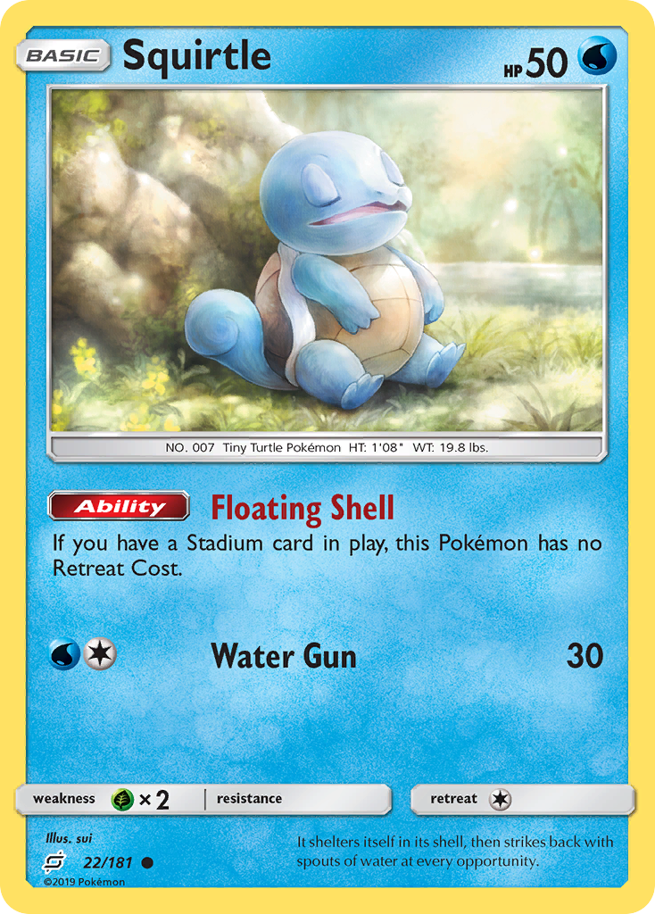 Squirtle (22/181) [Sun & Moon: Team Up] | Play N Trade Winnipeg