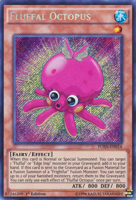 Fluffal Octopus [FUEN-EN014] Secret Rare | Play N Trade Winnipeg