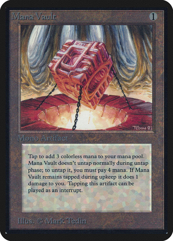 Mana Vault [Limited Edition Alpha] | Play N Trade Winnipeg