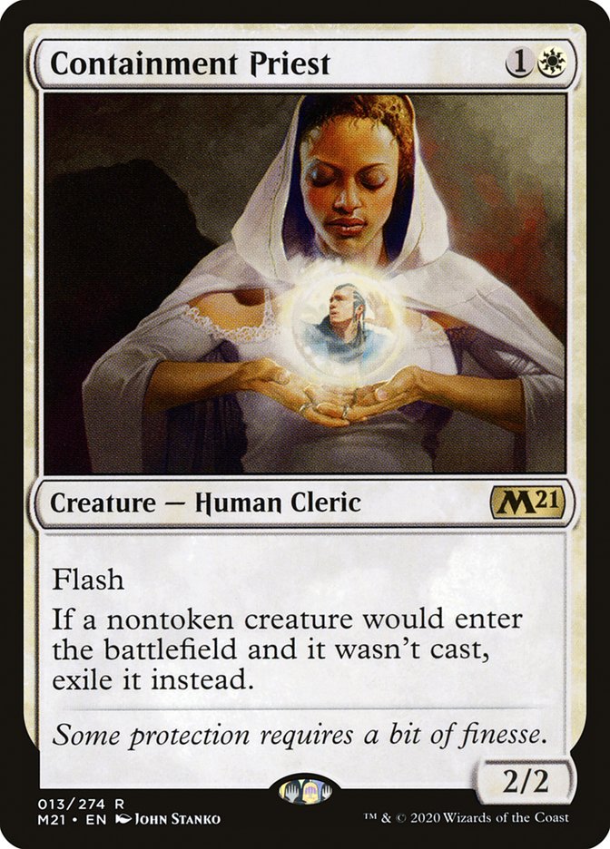 Containment Priest [Core Set 2021] | Play N Trade Winnipeg