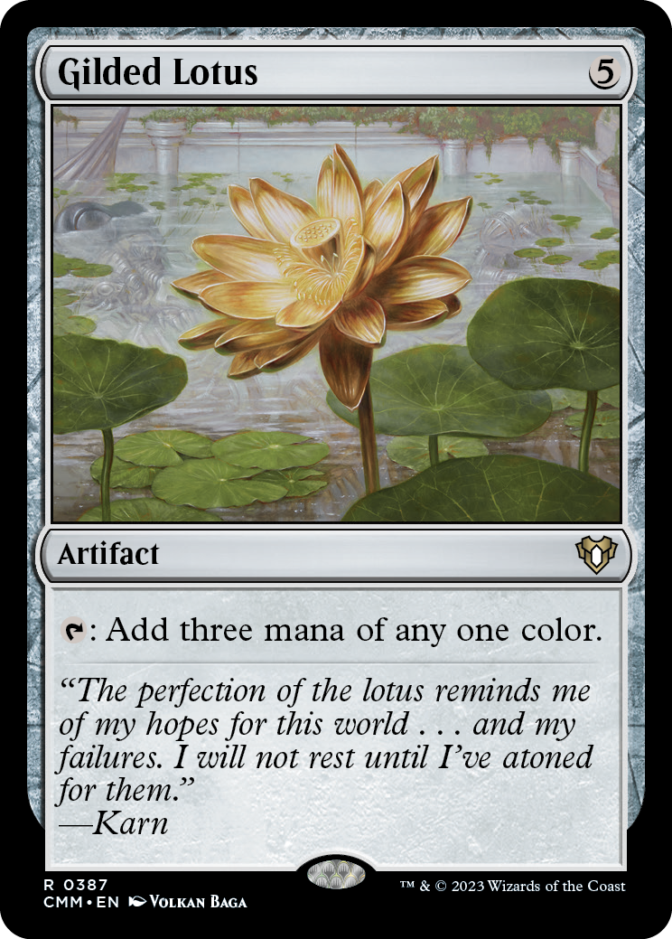 Gilded Lotus [Commander Masters] | Play N Trade Winnipeg