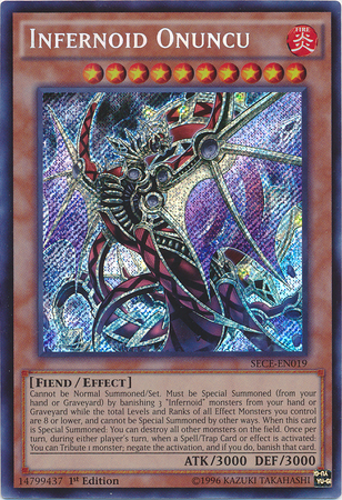 Infernoid Onuncu [SECE-EN019] Secret Rare | Play N Trade Winnipeg