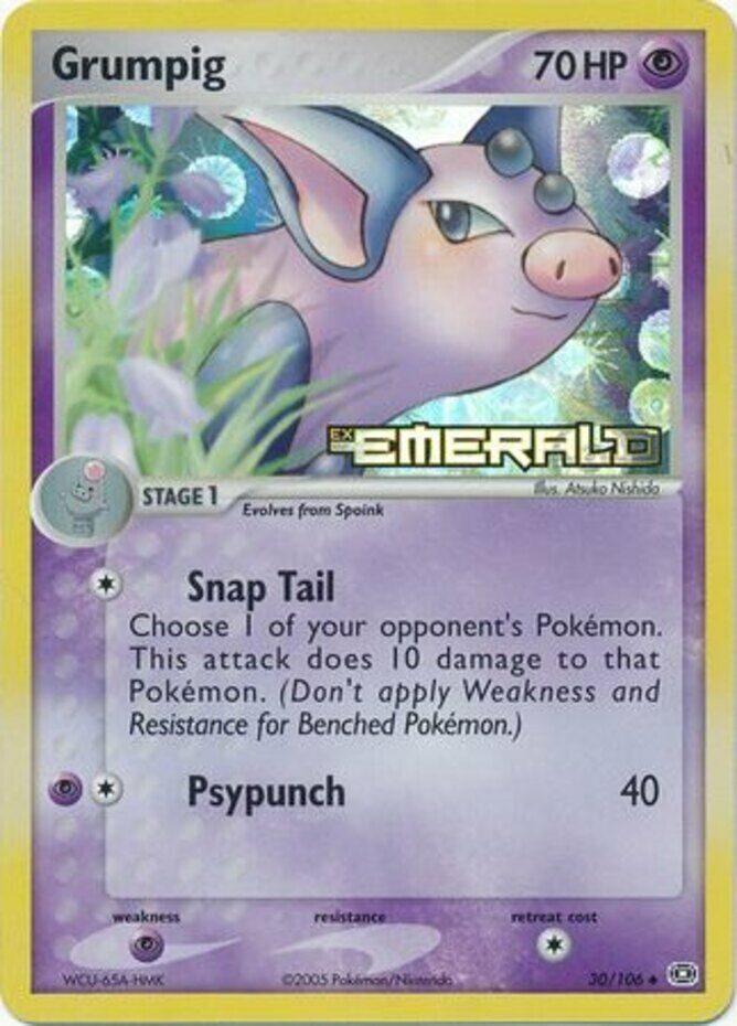 Grumpig (30/106) (Stamped) [EX: Emerald] | Play N Trade Winnipeg