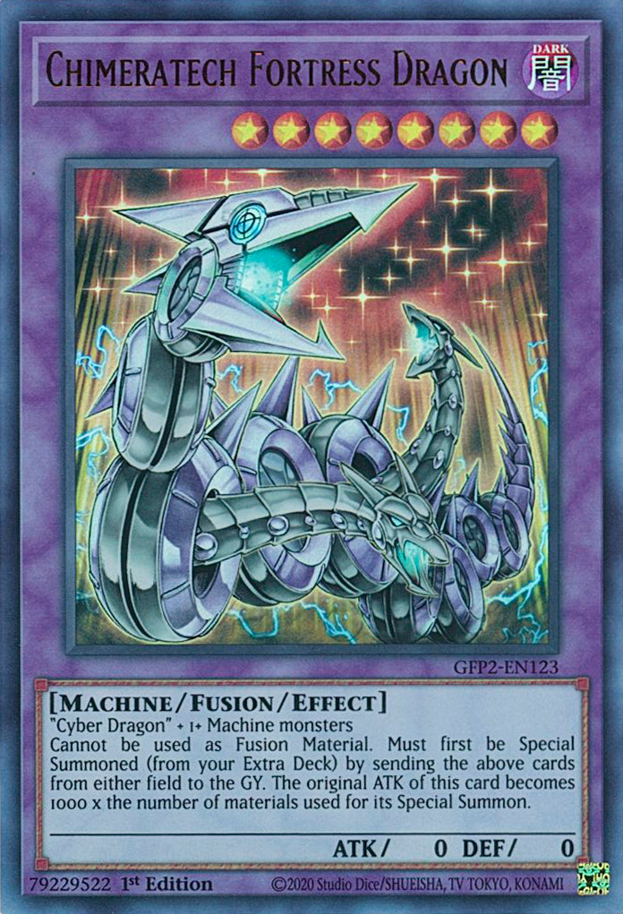 Chimeratech Fortress Dragon [GFP2-EN123] Ultra Rare | Play N Trade Winnipeg
