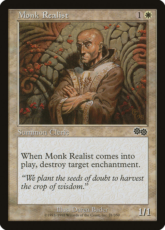 Monk Realist [Urza's Saga] | Play N Trade Winnipeg