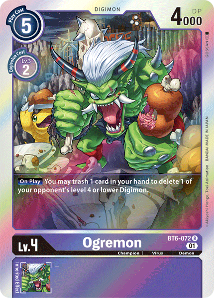 Ogremon [BT6-072] [Double Diamond] | Play N Trade Winnipeg