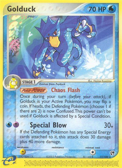 Golduck (17/100) [EX: Sandstorm] | Play N Trade Winnipeg