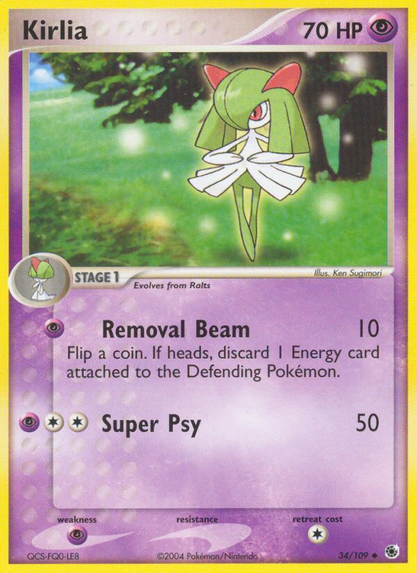 Kirlia (34/109) [EX: Ruby & Sapphire] | Play N Trade Winnipeg