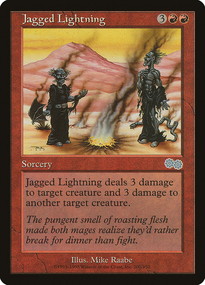 Jagged Lightning [Urza's Saga] | Play N Trade Winnipeg