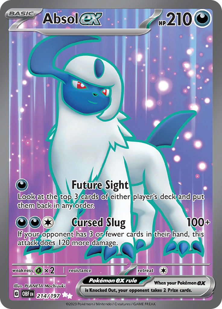 Absol ex (214/197) [Scarlet & Violet: Obsidian Flames] | Play N Trade Winnipeg