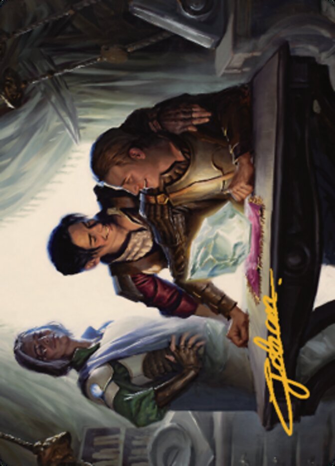 Tocasia's Welcome Art Card (Gold-Stamped Signature) [The Brothers' War Art Series] | Play N Trade Winnipeg