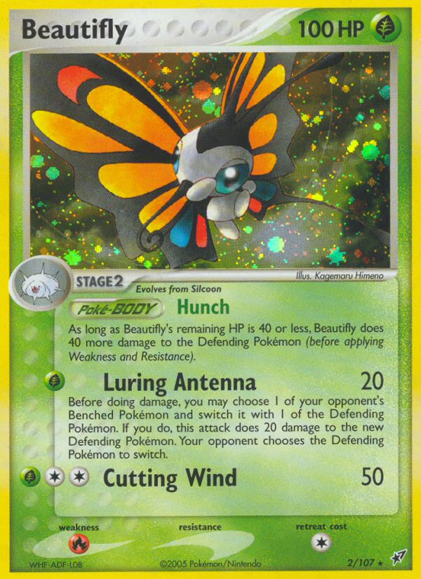 Beautifly (2/107) [EX: Deoxys] | Play N Trade Winnipeg