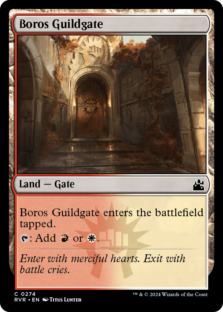 Boros Guildgate [Ravnica Remastered] | Play N Trade Winnipeg