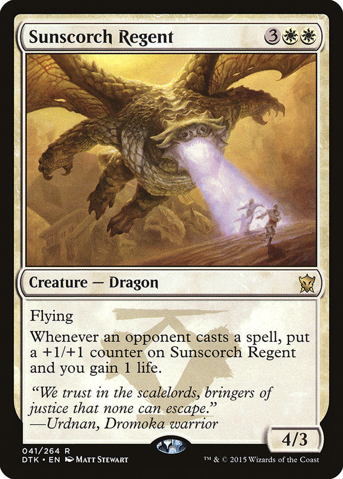 Sunscorch Regent [Dragons of Tarkir] | Play N Trade Winnipeg