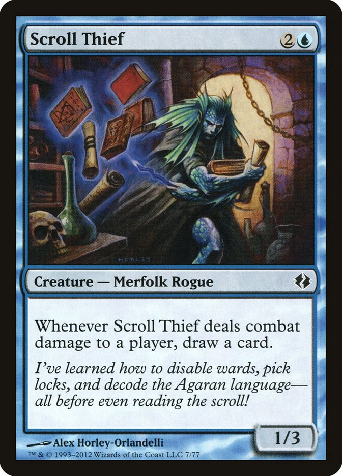 Scroll Thief [Duel Decks: Venser vs. Koth] | Play N Trade Winnipeg