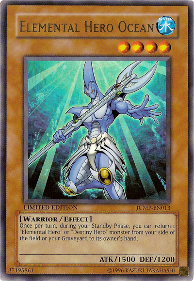 Elemental Hero Ocean [JUMP-EN013] Ultra Rare | Play N Trade Winnipeg