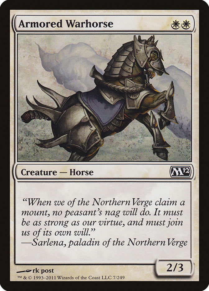 Armored Warhorse [Magic 2012] | Play N Trade Winnipeg