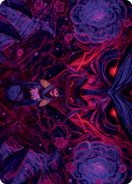 Reckoner Shakedown Art Card [Kamigawa: Neon Dynasty Art Series] | Play N Trade Winnipeg