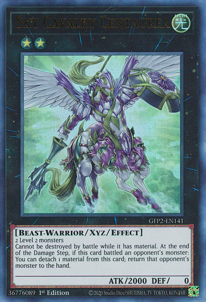 Sky Cavalry Centaurea [GFP2-EN141] Ultra Rare | Play N Trade Winnipeg