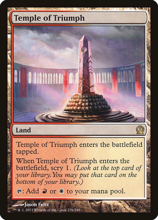 Temple of Triumph [Theros] | Play N Trade Winnipeg