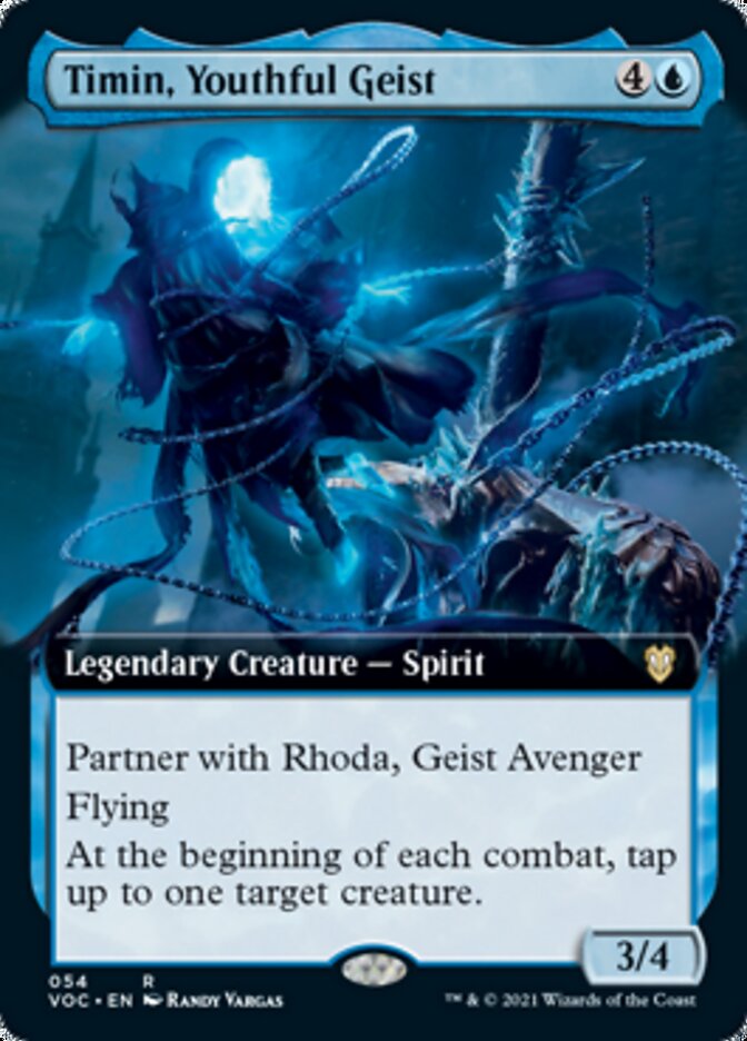 Timin, Youthful Geist (Extended) [Innistrad: Crimson Vow Commander] | Play N Trade Winnipeg