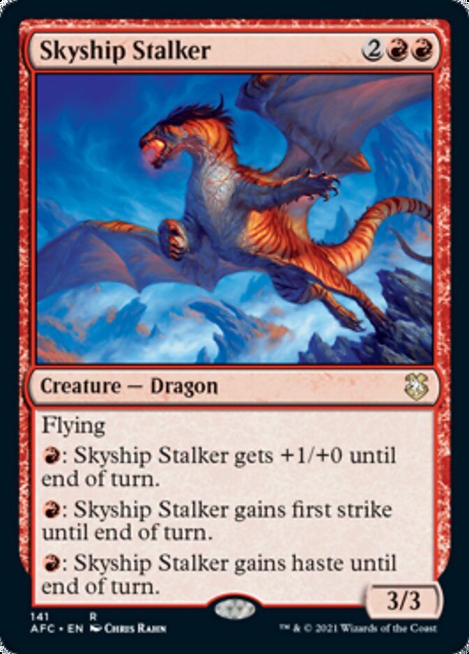 Skyship Stalker [Dungeons & Dragons: Adventures in the Forgotten Realms Commander] | Play N Trade Winnipeg