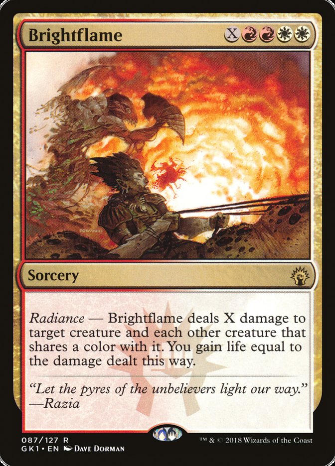 Brightflame [Guilds of Ravnica Guild Kit] | Play N Trade Winnipeg