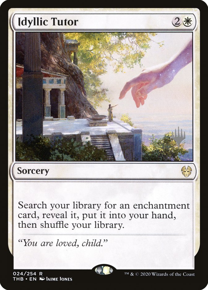 Idyllic Tutor (Promo Pack) [Theros Beyond Death Promos] | Play N Trade Winnipeg