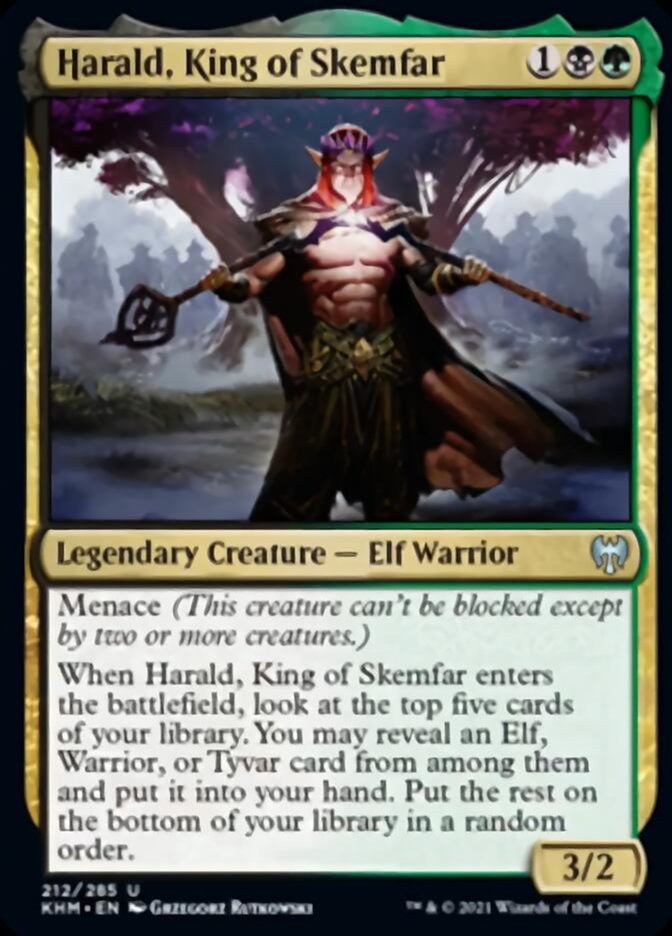 Harald, King of Skemfar [Kaldheim] | Play N Trade Winnipeg