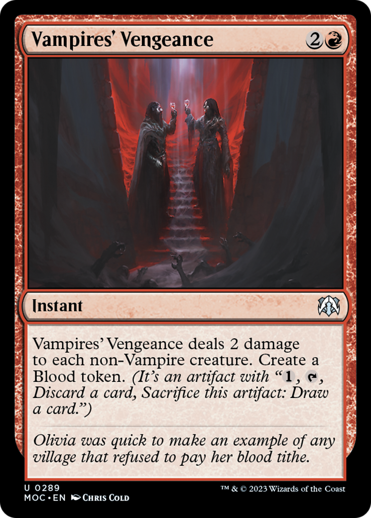 Vampires' Vengeance [March of the Machine Commander] | Play N Trade Winnipeg