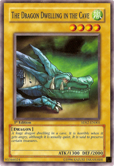 The Dragon Dwelling in the Cave [5DS2-EN005] Common | Play N Trade Winnipeg
