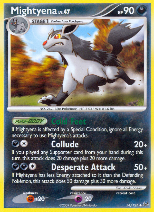 Mightyena (54/127) [Platinum: Base Set] | Play N Trade Winnipeg