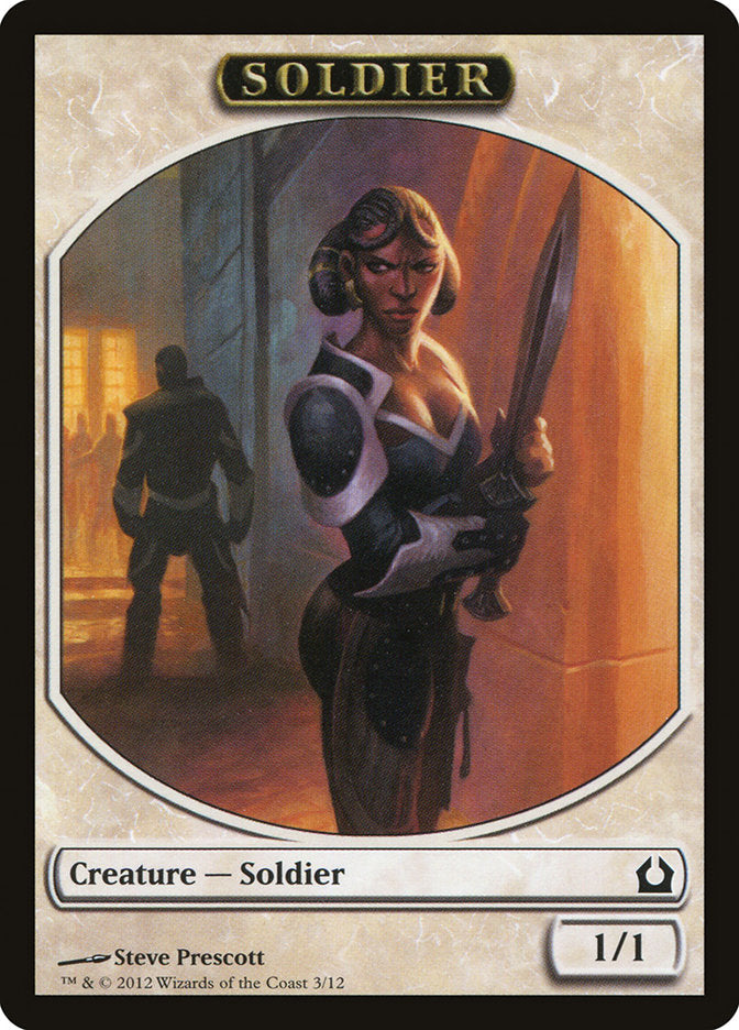 Soldier [Return to Ravnica Tokens] | Play N Trade Winnipeg