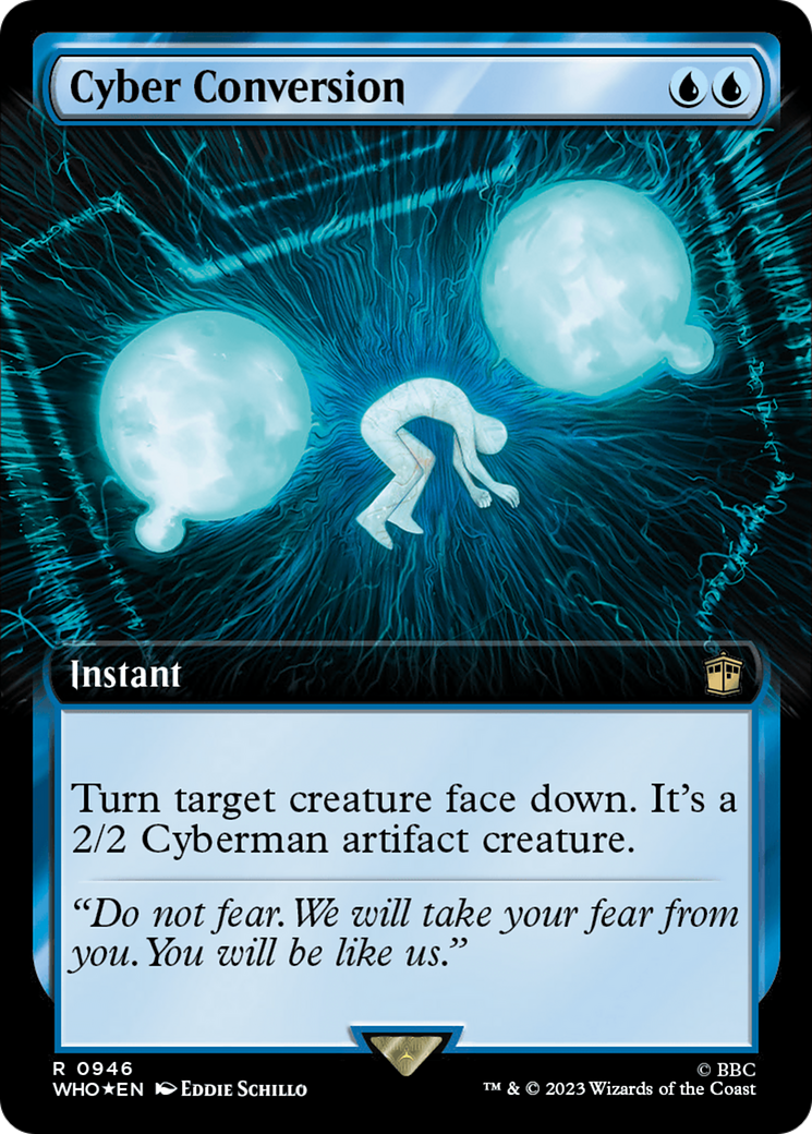 Cyber Conversion (Extended Art) (Surge Foil) [Doctor Who] | Play N Trade Winnipeg