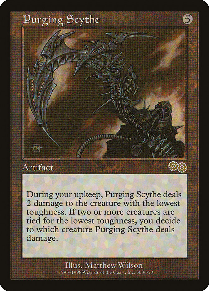 Purging Scythe [Urza's Saga] | Play N Trade Winnipeg