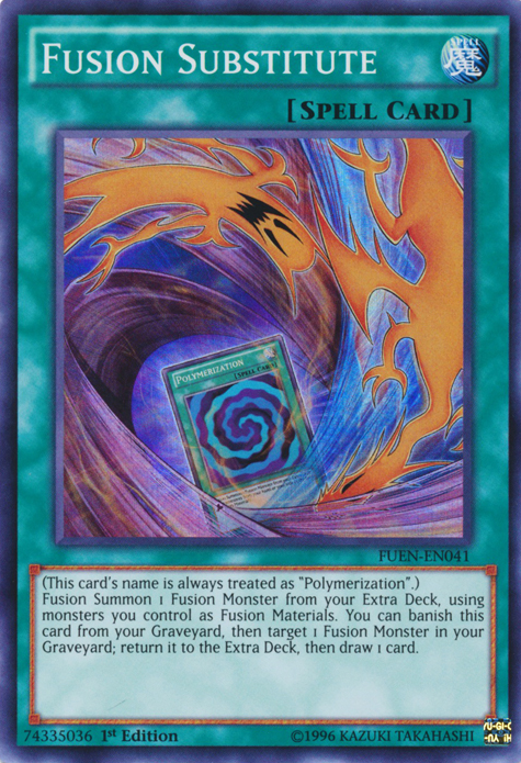 Fusion Substitute [FUEN-EN041] Super Rare | Play N Trade Winnipeg