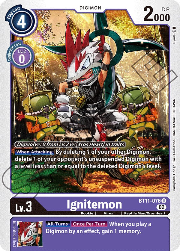 Ignitemon [BT11-076] [Dimensional Phase] | Play N Trade Winnipeg